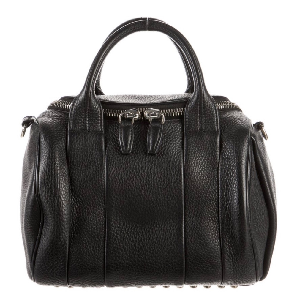 Alexander Wang leather studded handle bag pre owned